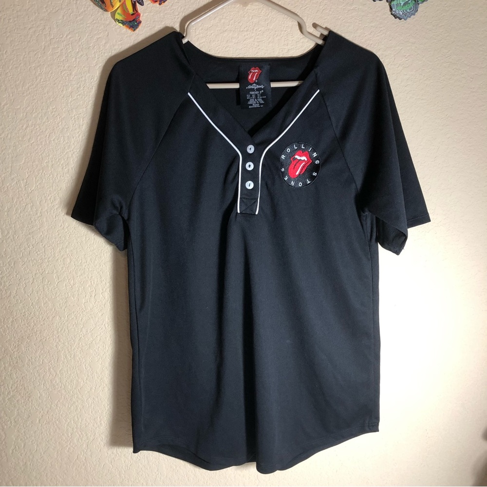 Rolling Stones x Forever 21 Jersey like Top, NWOT, Small, pet/smoke free home
